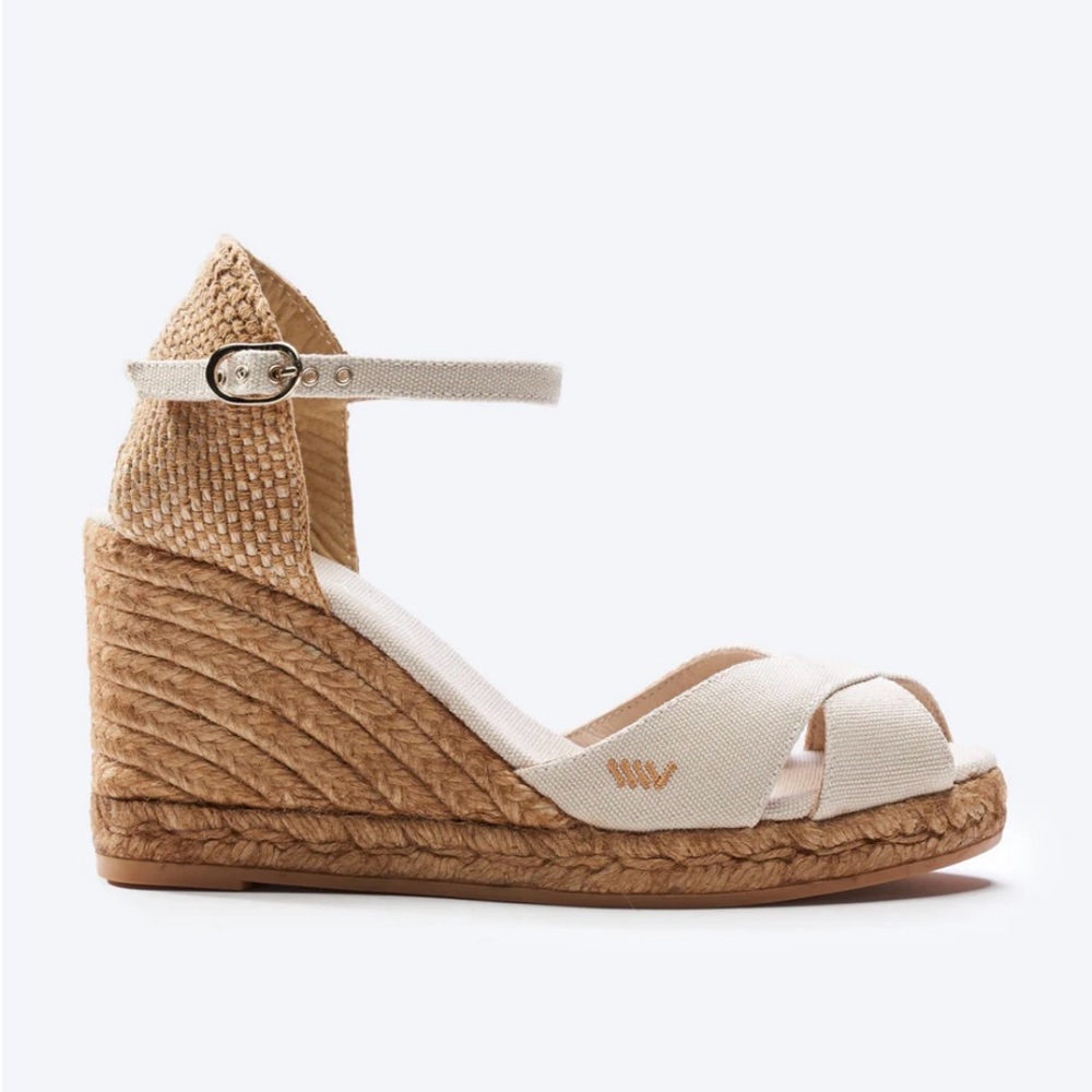 Viscata Canvas Espadrilles Sandal Wedges